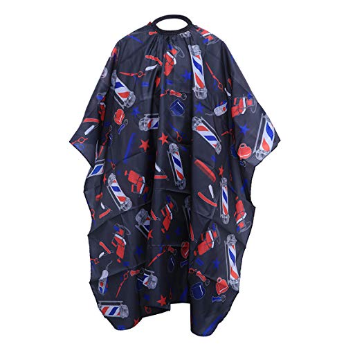 Frcolor Capa de Peluquería Barberos Delantal Vestido de Salon de Belleza Impermeable Salón Profesional Peluquería Capa