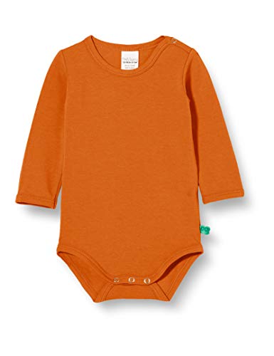 Fred's World by Green Cotton Alfa Body Durmientes para bebés y niños pequeños, Herrumbre, 62