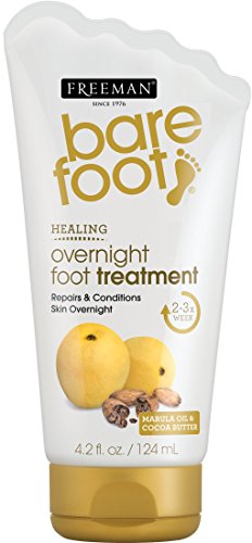 Freeman Bare Foot Tratamiento de Noche Curativo para Pies con Marula y Manteca de Cacao 170 g