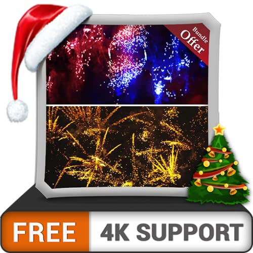 fuegos artificiales HD paracaidismo gratis: decora tu habitación con hermosos paisajes en tu televisor HDR 4K, TV 8K y dispositivos de fuego como fondo de pantalla, decoración para las vacaciones de N