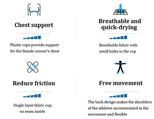 FULIER Sujetador Deportivo con Cremallera Frontal para Mujer Soporte Completo Sujetador de Yoga para Entrenamiento de Gimnasio sin Cables de Alto Impacto (L(38C 38D 40A 40B), Negro)