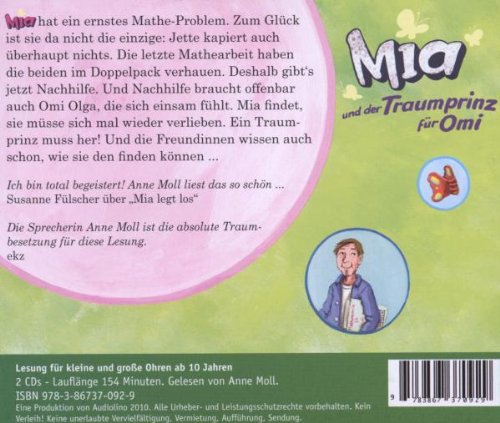 Fülscher, S: Mia und der Traumprinz für Omi/2 CDs