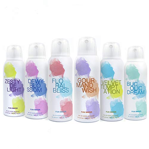 Fun Water Velvet Temptation - Desodorante spray para mujer (150 ml)