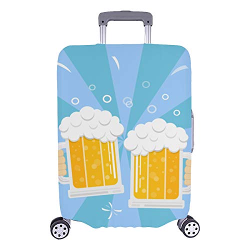 Funda para Maletas Cerveza Bebida Acuerdo acordado Saludos Funda Duradera Lavable Se Adapta a 28.5 X 20.5 Pulgadas Funda para Equipaje para niños Cubierta para Equipaje de Viaje Cubierta para equipaj