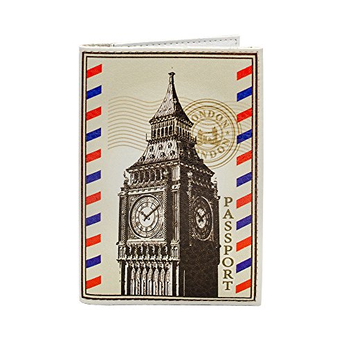 Funda para Pasaporte, Billetera, diseño Divertido - I Love Traveling - Regalo de Viaje (N-95)