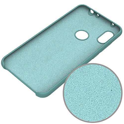 Funda Xiaomi Mi A2 Funda Líquido Silicona Suave Flexible Antigolpes Caso Xiaomi Mi 6X Funda Silicona Cubierta Gel TPU Tapa Shock-Absorción Premium Protector Case Cover Verde