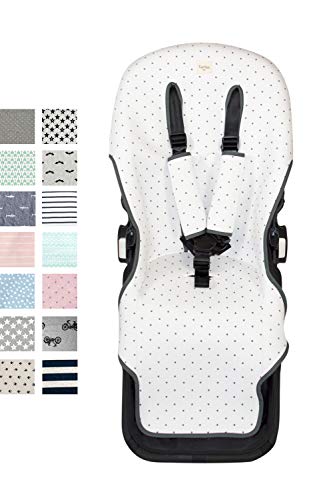 Fundas BCN ® - F126/0197 - Colchoneta para silla de paseo Bugaboo Donkey ® - Little Fun Star