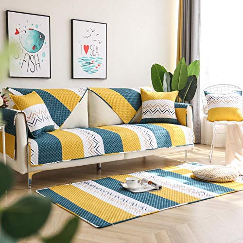fundas para sofas,Funda De Sofá Chaise ,Fundas de sofá de dos/tres/cuatro plazas,funda de sofá estampada para habitación de invitados,funda de sofá de algodón moderna para perros y gatos-si_El 110 *