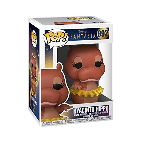 Funko- Pop Disney: Fantasia 80th-Hyacinnth Hippo Figura Coleccionable, Multicolor (51937)