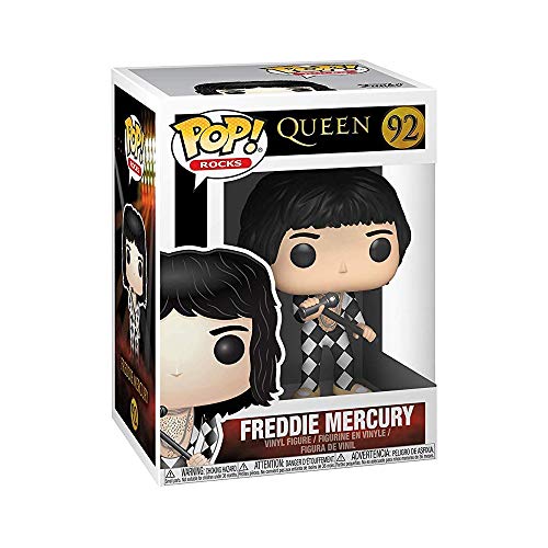 Funko Pop Vinyl: Rocks: Queen: Freddie Mercury Figura De Vinilo Multicolor (33731