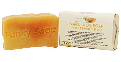 Funky Soap 1 Unidad Marula (África Milagroso Aceite) Jabón 100% Natural Artesanal 65G