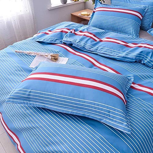 FutuHome 1*Funda Nórdica y 2*Fundas de Almohada, 1*Sábana para Cama, Juego de Fundas Nórdicos de Cama Cuatro Piezas Estilo Exótico