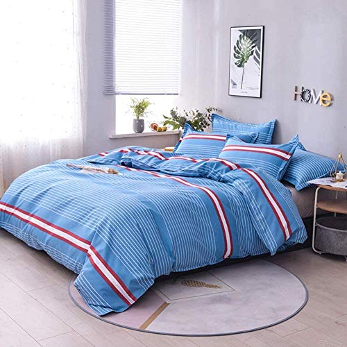FutuHome 1*Funda Nórdica y 2*Fundas de Almohada, 1*Sábana para Cama, Juego de Fundas Nórdicos de Cama Cuatro Piezas Estilo Exótico