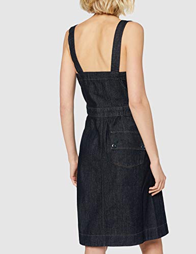 G-STAR RAW Eyevi Fit and Flare Vestido, Azul (3D Raw Denim 8973-1241), M para Mujer