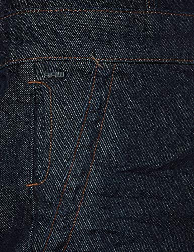 G-STAR RAW Eyevi Fit and Flare Vestido, Azul (3D Raw Denim 8973-1241), M para Mujer