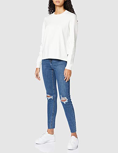 G-STAR RAW Guzaki suéter, Beige (Milk 111), Small para Mujer