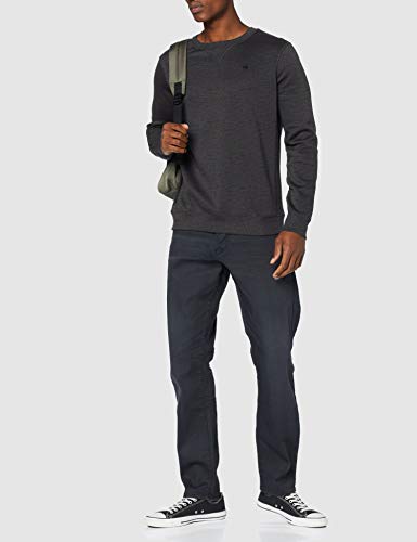 G-STAR RAW Premium Basic suéter, htr de Granito B692-2522, X-Large para Hombre