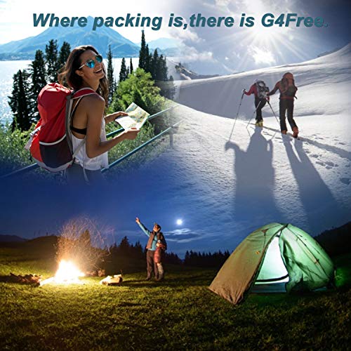 G4Free 3pcs / 6pcs / 7pcs Packing Cubes de Embalaje Organizador de Maletas Organizador de Embalaje de Equipaje Valor Establecido para Viajes
