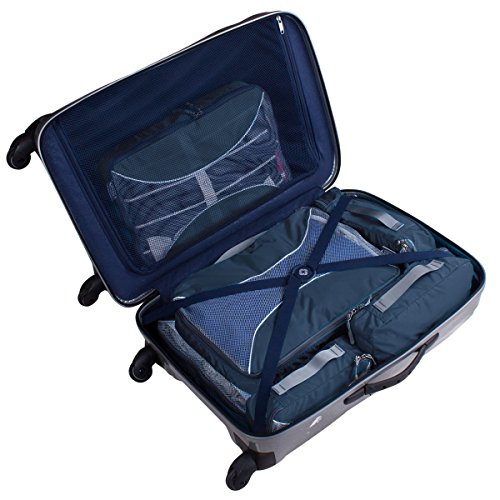 G4Free 3pcs / 6pcs / 7pcs Packing Cubes de Embalaje Organizador de Maletas Organizador de Embalaje de Equipaje Valor Establecido para Viajes