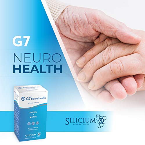 G7 NEURO HEALTH: Silicio Organico + Biotina | El Complemento alimenticio perfecto para fomentar la función cerebral al mantener alejado el neurotóxico aluminio