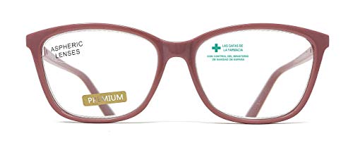 Gafas de presbicia Mujer Diseño en Colores: Demi, Lila, Verde y Negro. VENICE Smart - Dioptrías: 1 a 3,5 (Lila, 1,00)