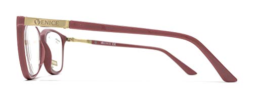 Gafas de presbicia Mujer Diseño en Colores: Demi, Lila, Verde y Negro. VENICE Smart - Dioptrías: 1 a 3,5 (Lila, 1,00)