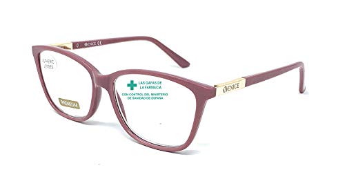 Gafas de presbicia Mujer Diseño en Colores: Demi, Lila, Verde y Negro. VENICE Smart - Dioptrías: 1 a 3,5 (Lila, 1,00)