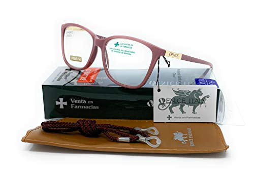 Gafas de presbicia Mujer Diseño en Colores: Demi, Lila, Verde y Negro. VENICE Smart - Dioptrías: 1 a 3,5 (Lila, 1,00)