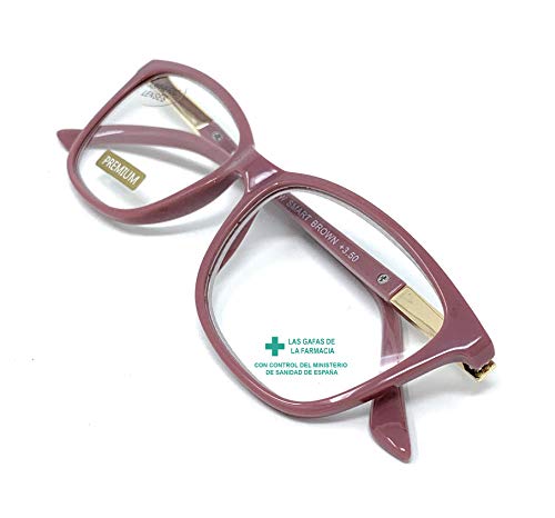 Gafas de presbicia Mujer Diseño en Colores: Demi, Lila, Verde y Negro. VENICE Smart - Dioptrías: 1 a 3,5 (Lila, 1,00)