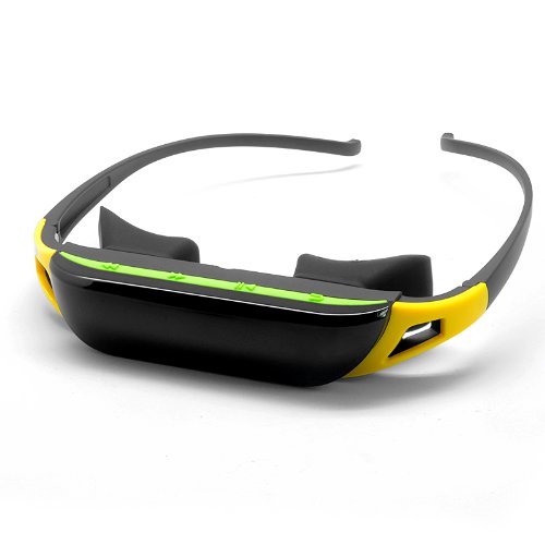 Gafas de vídeo virtual Private mobile Theater de con 84 pulgadas panorámico de la pantalla