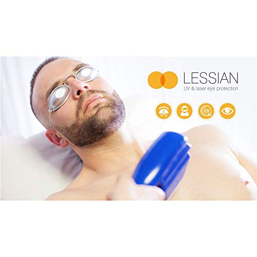 Gafas IPL y láser de uso individual - Color Blanco - Alta calidad no desechables - CE - Fabricado en España - Sunmarket