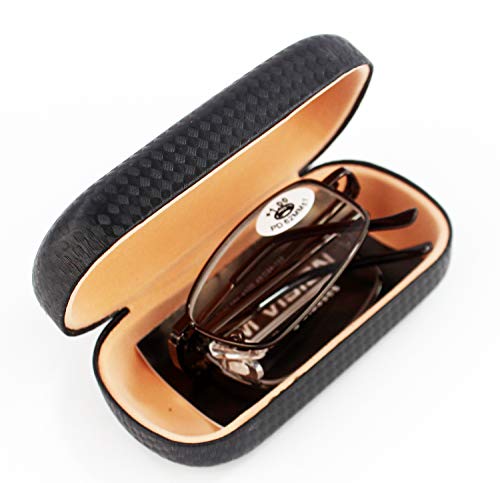 Gafas Plegables de Lectura Vista Cansada Presbicia, Graduadas Dioptrías +1.00 hasta +4.00, Gafas de Hombre y Mujer Unisex con Montura Fina, Bisagras Standard, Para Leer, Ver de Cerca (2.5 x, Gris)