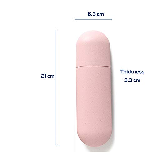 Galaxer PráCtico Organizador De Viaje Camping Cepillo De Dientes Pasta De Dientes Titular Tallo Material Cepillo De Dientes Tapa Proteger Agua Taza