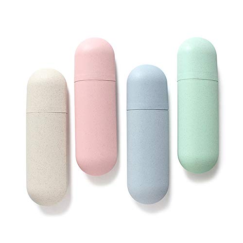 Galaxer PráCtico Organizador De Viaje Camping Cepillo De Dientes Pasta De Dientes Titular Tallo Material Cepillo De Dientes Tapa Proteger Agua Taza