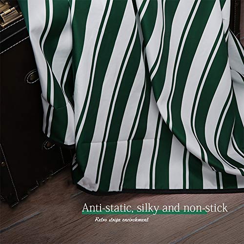 GAOYI Traje de peluquería profesional a prueba de agua, fácil de limpiar, liviano, resistente al agua, adecuado para peluquerías y salones de belleza(Verde)