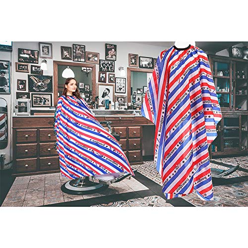 GAOYI Traje de peluquería profesional a prueba de agua, material liviano ripstop y protección de larga duración, adecuado para barberías y salones de belleza, de larga duración.