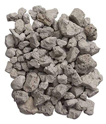 Gardeco PUMICE-4L - Bolsa de Piedras volcánicas (4 L), Color Blanco