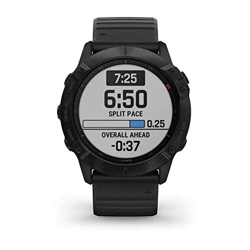 Garmin - Reloj GPS con Pulsómetro Fenix 6X Zafiro