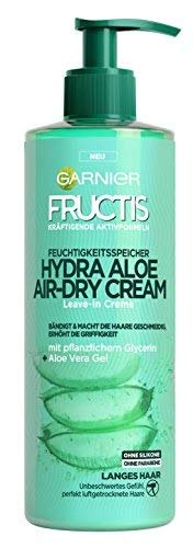 Garnier - Crema hidratante para el pelo Fructis Hydra Aloe Air Dry Cream (2 x 400 ml)