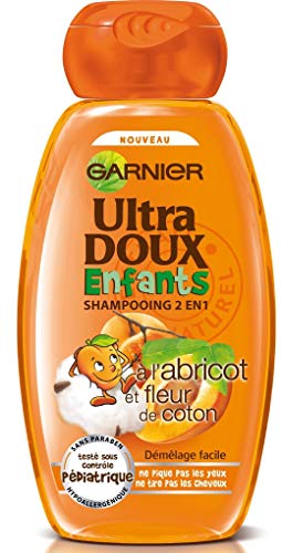 Garnier - Ultra Suave y niños de algodón de la flor de albaricoque - Niños Champú 400ml
