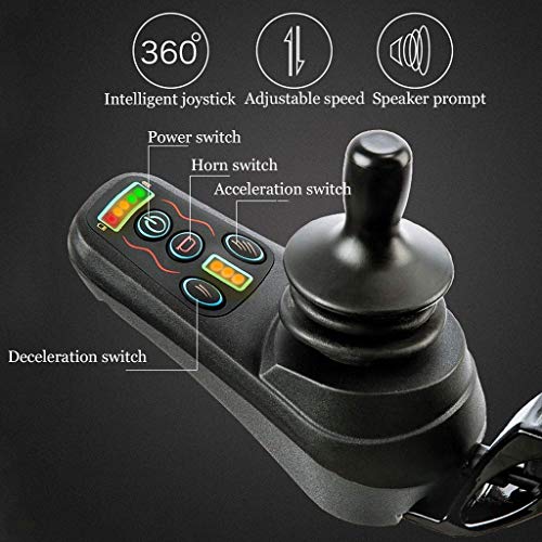 GBX@I Nuevo modelo 2019 Fold; Viaje Ligero Motorizado Scooter eléctrico para silla de ruedas, Aviación Viaje Seguro Silla de ruedas eléctrica Silla de ruedas eléctrica de servicio p