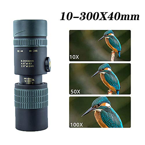 Gebuter 4K 8-24X30mm Super Telephoto Zoom Monocular Telescope for Watching Football Match Birds Watching etc