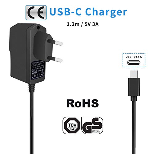 GeeekPi Raspberry Pi 4 Caja con Ventilador, Raspberry Pi 5V 3A EU Cargador con Conector ON/Off y Raspberry Pi Disipador para Raspberry Pi 4 Modelo B