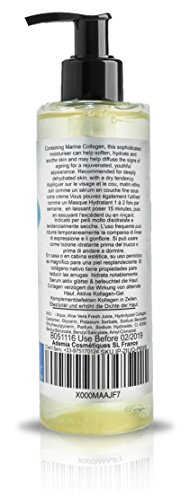 Gel de Aloe Vera y Colágeno Antiarrugas - 200 ml Cara y Cuerpo Gel Hidratante Reafirmante - Escote - Anti Estrias