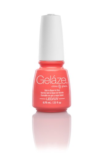 Gel de uñas China Glaze 81681 semipermanentes, flip flop Fantasía, 9,76 ml