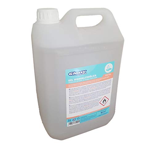 GEL HIDROALCOHOLICO DE MANOS SECADO INSTANTÁNEO. Aroma Frutal 5 Litros