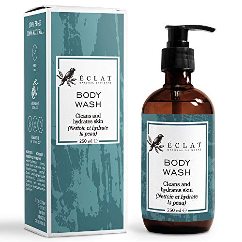 Gel para Baño Eclat – Gel con Romero Natural y un Toque de Manteca de Karité que Hidrata con Sensación Suave y no Grasosa para Mujeres y Hombres