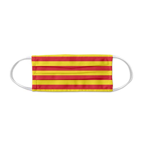 Genérica Mascarilla Higienica Premium Reutilizable UNISEX - Bandera Cataluña