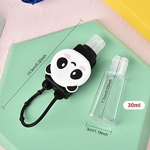 Generico O3 Botellas de Viaje Prime+Estuche - Set de Accesorios de Viaje 30ml, Portátiles Botellas de Viaje para Niños, Reutilizable, Rellenable HIDRO Gel, para desinfección Manos. Bar-Comb-Tec©