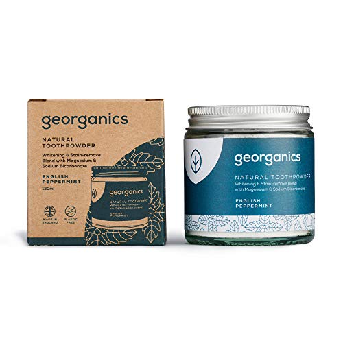 Georganics Dentífrico Natural Remineralizante con Aceite de Coco - Menta 120ml